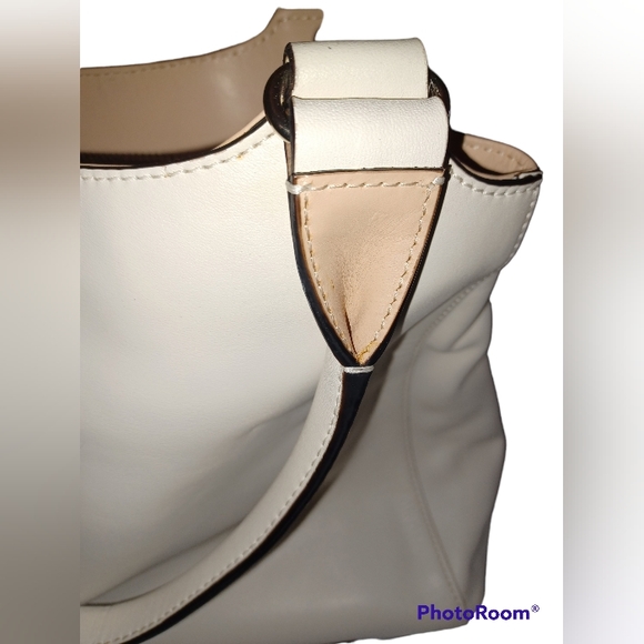 KATE SPADE AUTHENTIC IVORY LEATHER TOTE LNC - Picture 5 of 16